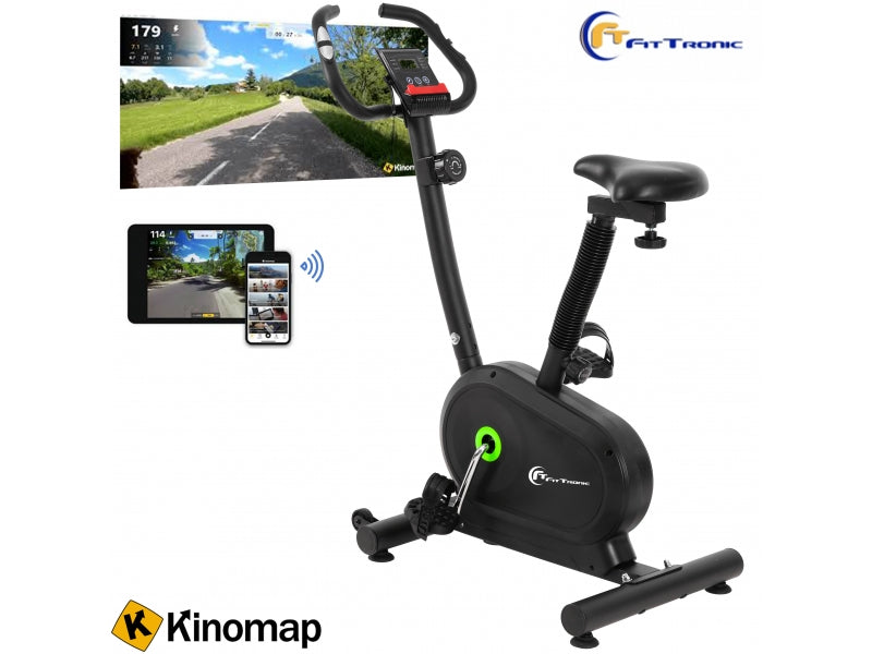 Bicicleta magnetica FitTronic MB3000, Kinomap, Zwift si z-sport