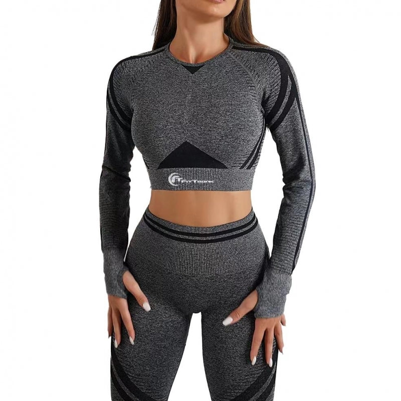 Set costum fitness FitTronic Y1000 gray M