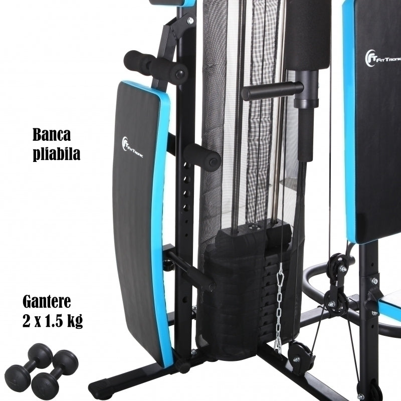 Aparat multifunctional FitTronic® Atletic 470, 45 kg