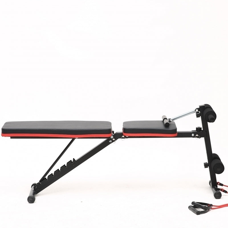 Banca de exercitii reglabila FitTronic B210, pliabila,