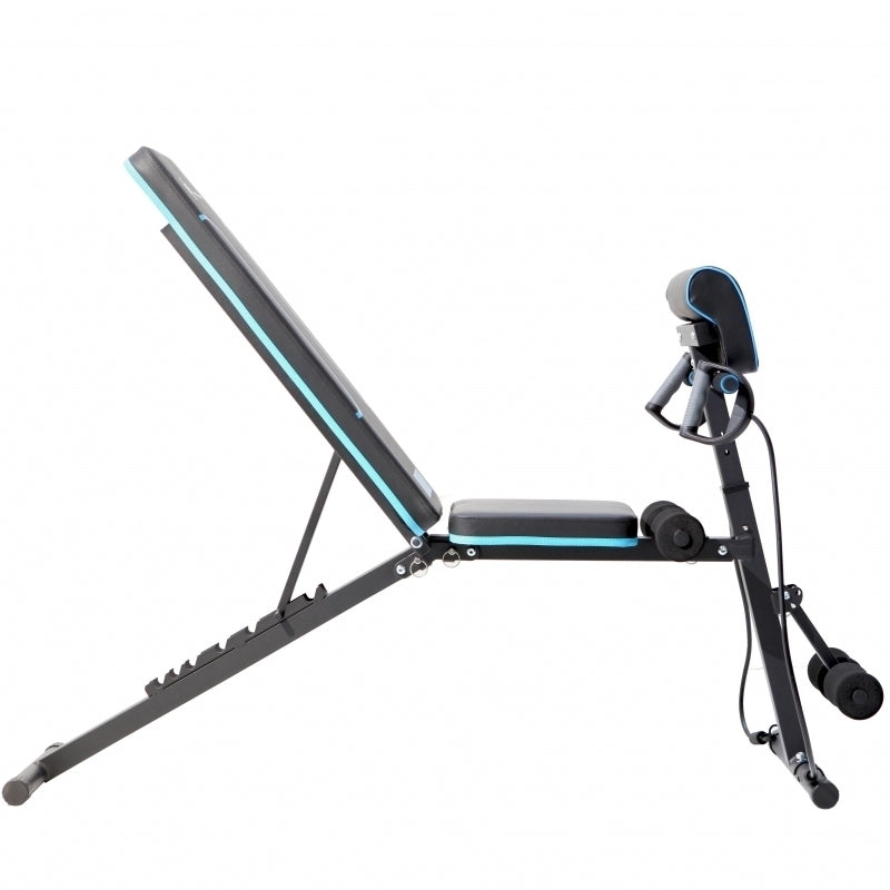 Banca de exercitii reglabila FitTronic Atletic B240, greutate