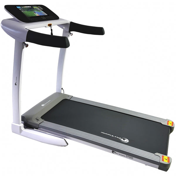 Banda de alergare electrica FitTronic Delta 7000, motor de 3.0 CP, greutate suportata 140 kg, viteza pana la 18 km/h, inclinatie 20%, BesyFit, Kinomap si Zwift