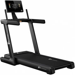 Banda de alergare electrica FitTronic Delta 9000, 4 moduri de amortizare, Motor de 5.0 CP, Inclinatie auto 25%, Viteza pana la 22 km/h, Latime mare banda 55cm, Greutate suportata 150 kg,  Ecran rotativ, Aplicatii BesyFit, Kinomap, Zwift