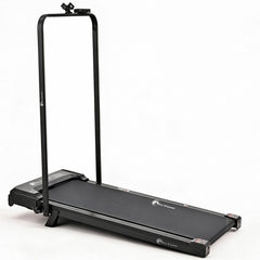 Banda de alergare electrica FitTronic® Delta Walk 100H, motor 2 CP, greutate maxima 100 kg, viteza maxima 6 km/h, inclinatie manuala, maner de sprijin, dimensiune redusa, telecomanda, design compact