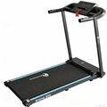 Banda de alergare FitTronic Krome 800, motor 2 CP, viteza maxima 10 km/h, greutate suportata 100 kg, 12 programe de antrenament