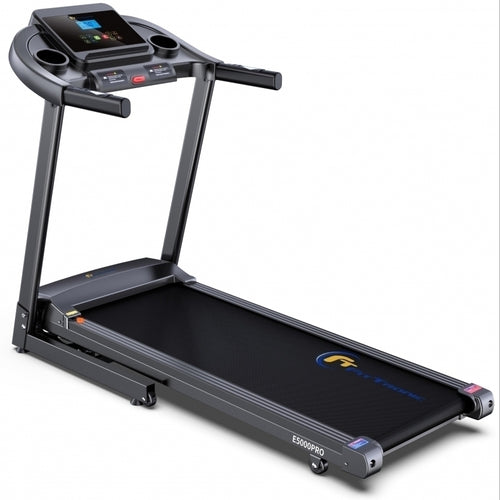 Banda de Alergat Electrica FitTronic EVO 5000 PRO, Motor Puternic 3.0 CP, Inclinare Automata 15%, Utilizator pana la 120 kg, Display LCD 3.5 inch, Pliere Hidraulica cu Amortizor