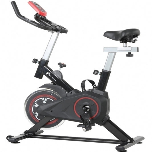 Bicicleta indoor cycling FitTronic SB100, design robust,
