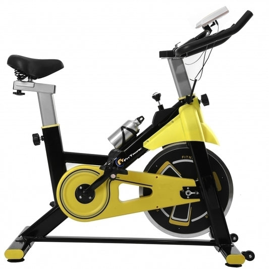Bicicleta indoor cycling FitTronic SB5000-SB03, Fitshow app,