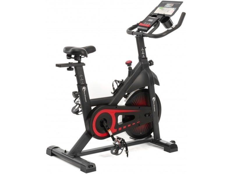 Bicicleta indoor cycling FitTronic SB8000, Kinomap, Zwift,