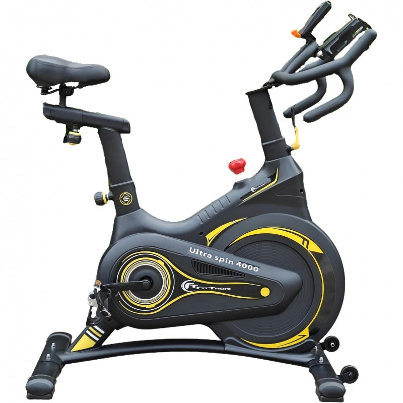 Bicicleta indoor cycling FitTronic Ultra Spin 4000, Kinomap