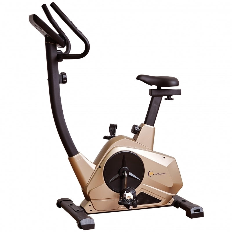 Bicicleta magnetica FitTronic 601B Gold - Apps Zwift, Kinomap