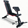 Banca de exercitii reglabila FitTronic® B231, spatar reglabil, greutate suportata 120 kg