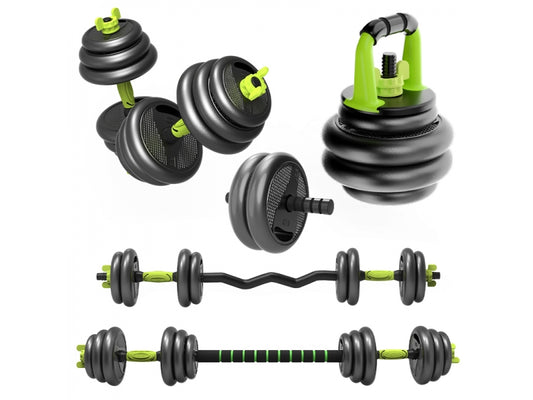 Gantera reglabila kettlebell FitTronic 5 in 1 de 20 kg ZK2