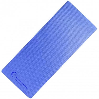 Saltea yoga FitTronic® SY5B, dimensiuni 183 x 61 cm, albastra
