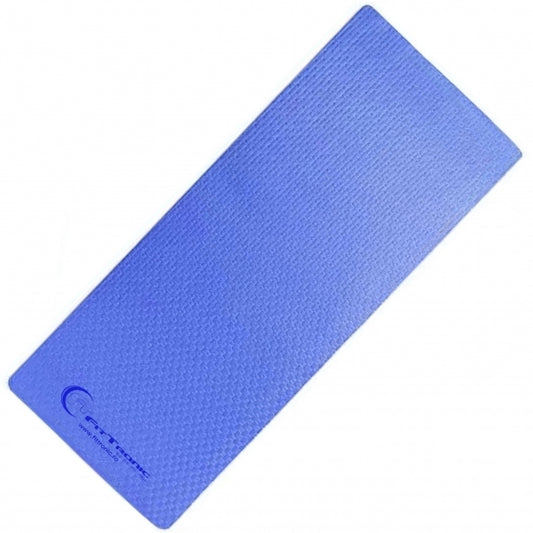 Saltea yoga FitTronic® SY5B, dimensiuni 183 x 61 cm, albastra