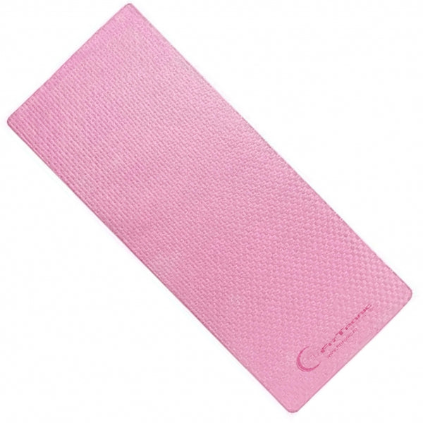 Saltea yoga FitTronic® SY5P, dimensiuni 183 x 61 x 0.5 cm, roz