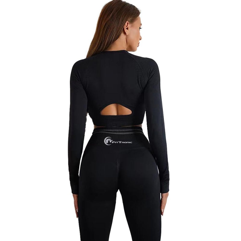 Set costum fitness FitTronic Y1000 black M