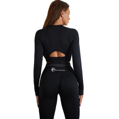 Set costum fitness FitTronic Y1000 black M