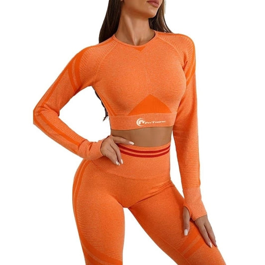Set costum fitness FitTronic Y1000 orange S