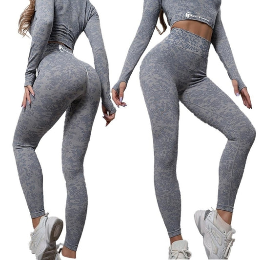 Set costum fitness FitTronic Y740 Gray, marimea M, croiala