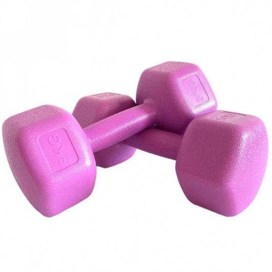Set 2 gantere FitTronic 2x3 kg HGR2x3