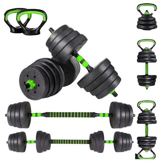 Set gantere reglabile kettlebell FitTronic 7 in 1 de 20 kg