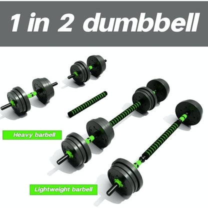 Set gantere reglabile kettlebell FitTronic 7 in 1 de 40 kg