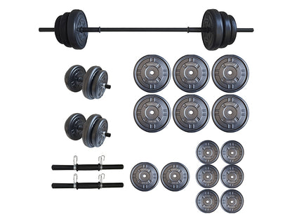Set haltera si gantere FitTronic 75 kg GR75