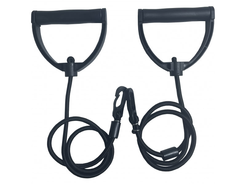 Stepper FitTronic S120, afisaj, corzi elastice