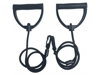 Stepper FitTronic S120, afisaj, corzi elastice